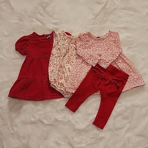 Old Navy dresses and onesie